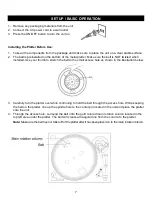 Preview for 7 page of Victrola VPRO-2000 Instruction Manual