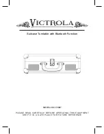 Preview for 1 page of Victrola VSC-550BT Operating Manual