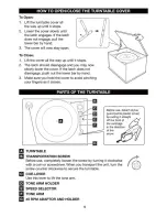 Preview for 8 page of Victrola VTA-200B Instruction Manual