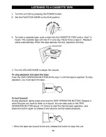 Preview for 16 page of Victrola VTA-200B Instruction Manual