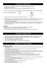 Preview for 11 page of Victrola VTA-270PB Instruction Manual