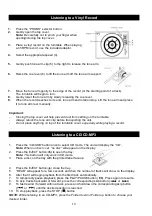 Preview for 10 page of Victrola VTA-600B Manual