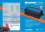 Victron energy Blue Power 12/10 Manual preview