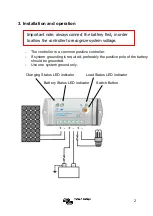 Preview for 4 page of Victron energy BlueSolar PWM-Pro SCC010005010 Manual