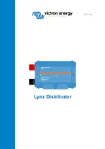 Preview for 1 page of Victron energy Lynx Distributor Manual