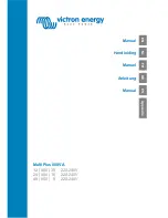 Victron energy MultiPlus 12/800/35 Manual preview