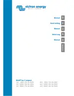 Предварительный просмотр 1 страницы Victron energy multiplus compact User Manual