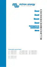 Preview for 1 page of Victron energy Phoenix Compact 12/2000 Manual