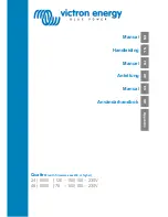 Victron energy Quattro 24/5000/120-100/100 User Manual предпросмотр