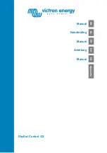 Victron energy Skylla-i Control GX Manual preview