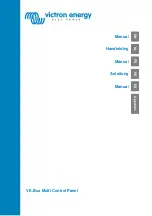 Victron energy VBMC Manual preview