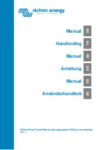 Preview for 1 page of Victron energy VE.Bus Manual