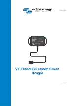 Victron energy VE.Direct Bluetooth Smart Dongle Manual preview