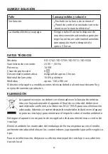 Preview for 67 page of vidabelle VD-5513 Operating Instructions Manual