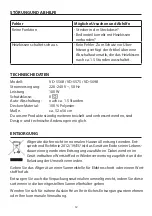 Preview for 12 page of vidabelle VD-5568 Operating Instructions Manual