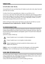 Preview for 2 page of vidabelle VD-5582 Operating Instructions Manual