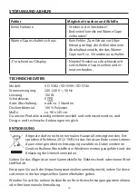 Preview for 12 page of vidabelle VD-5582 Operating Instructions Manual