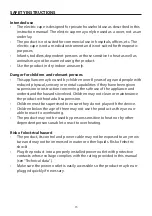 Preview for 15 page of vidabelle VD-5582 Operating Instructions Manual