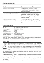 Preview for 23 page of vidabelle VD-5582 Operating Instructions Manual