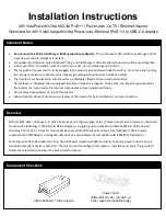 Предварительный просмотр 2 страницы VidaBox VidaPower Ultra 802.3bt Installation Manual