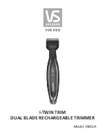 Vidal Sassoon i-Twin TrimVSM2A User Manual preview