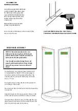 Preview for 13 page of Vidalux Essence Range Installation And Operating Manual