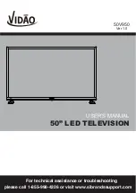 Vidao 50V950 User Manual preview