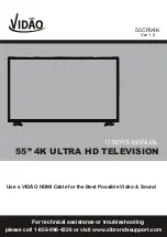 Vidao 55CRV4K User Manual предпросмотр