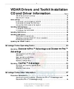 Preview for 10 page of VIDAR CAD PRO Advantage Installation And Operation Manual