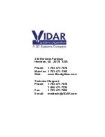 Preview for 44 page of VIDAR DiagnosticPRO Edge Installation Manual