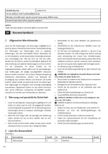 Preview for 16 page of vidaXL 44281 Operating And Safety Instructions Manual