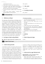 Preview for 10 page of vidaXL 45104 Operating And Safety Instructions Manual