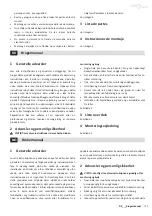 Preview for 11 page of vidaXL 45104 Operating And Safety Instructions Manual