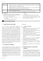 Предварительный просмотр 62 страницы vidaXL 50762 Operating And Safety Instructions Manual