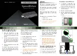 Video Devices SpeedDrive Quick Start Manual предпросмотр