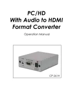 Video Products VGACMP-HDMI Operation Manual preview