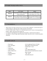 Preview for 21 page of Video-Tech DT601/KP User Manual