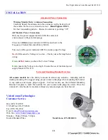 Предварительный просмотр 11 страницы VideoComm Technologies CX-580SR120 Owner'S Manual