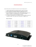 Предварительный просмотр 8 страницы VideoComm Technologies EWC-003 Owner'S Manual