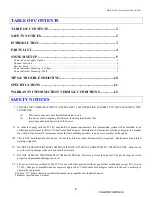 Preview for 2 page of VideoComm Technologies MX-5842bw Owner'S Manual