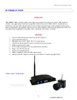 Preview for 3 page of VideoComm Technologies MX-5842bw Owner'S Manual