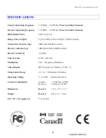 Preview for 11 page of VideoComm Technologies MX-5842bw Owner'S Manual