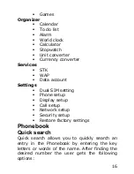 Preview for 22 page of Videocon V1300 User Manual