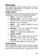 Preview for 29 page of Videocon V1300 User Manual