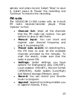 Preview for 31 page of Videocon V1300 User Manual