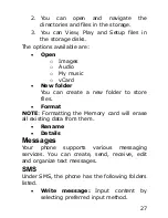 Preview for 33 page of Videocon V1300 User Manual