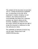 Предварительный просмотр 7 страницы Videocon V1422 User Manual