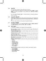 Preview for 12 page of Videocon V1502 User Manual