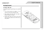 Preview for 10 page of Videocon V1603 User Manual