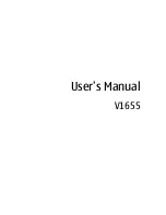 Preview for 1 page of Videocon V1655 User Manual